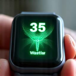 Illustration of animated fitness tracker displaying real-time movement data of a person, symbolizing 'Mobility Assessment Tool.'