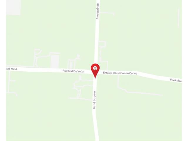 A static map image showing the location of Porcelain Mind's office at 7890 Rosewood Blvd, Charlotte, NC 28202. The map highlights the building and nearby streets.