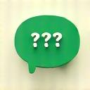 Speech bubble icon with a question mark, representing a feedback mechanism for safety concerns.