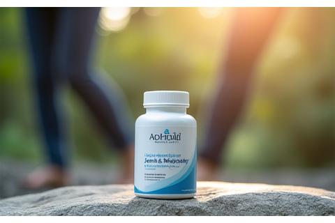 Supplement bottle for joint support and flexibility