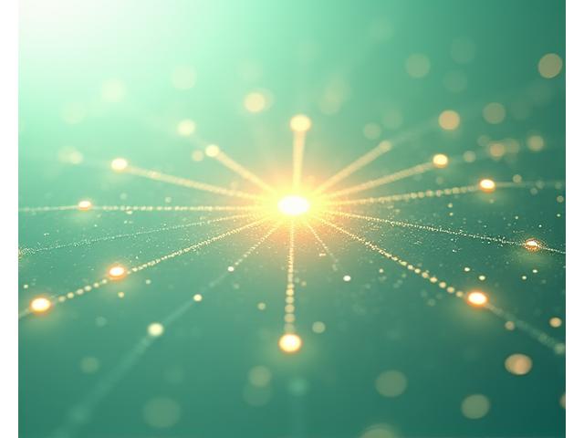 Interconnected digital nodes representing data use for personalization and insights, with a central figure symbolizing user control, in muted gold and green against a clean background.