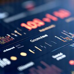 A digital interface displaying various health metrics (heart rate, blood pressure, sleep score) on a sleek, modern screen. The display uses clear iconography and soothing data visualizations in primary green and accent red colors. Focus on data-driven wellness.